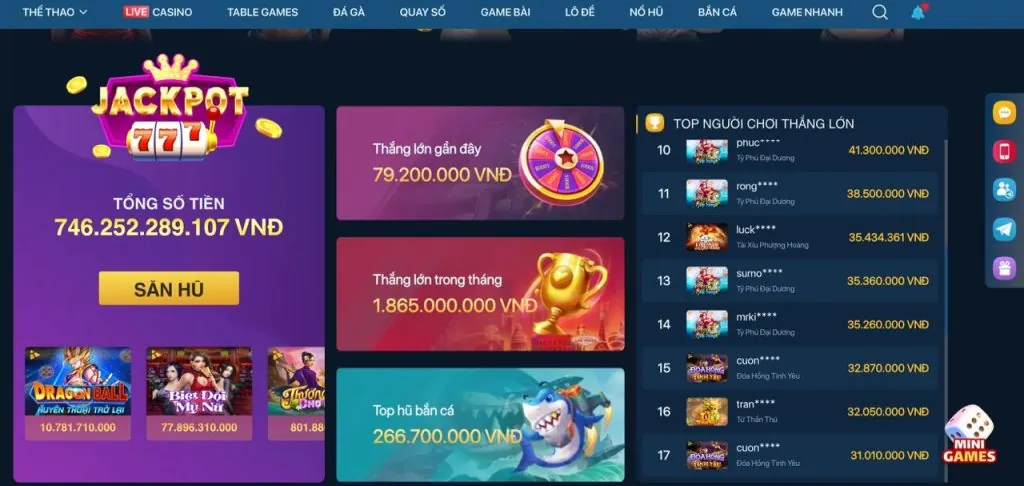 Giao diện tổng quan ae388club